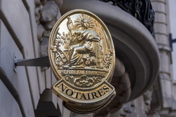 notaire céder parts